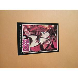 Vintage 1979 Village People Trading Card #5 Disco Era Vintage Music Collectible